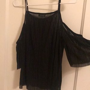 Top Shop Cold Shoulder Tank